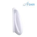 Asher UD 2 Wall Hung Urinal Partition Urinal Divider 360W x 800H mm Ceramic Gloss Finish Partition Panel With Bracket