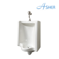 ASHER U 1114 Wall Hung Urinal Bowl comes with Top Inlet pre-punch flush hole Ideal for offices, schools, factories, shopping malls and public facilities