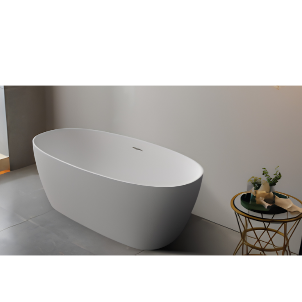 Arris Infinity ars-D8371 White Super Slim One-Piece Freestanding Bathtub 1700 × 800 × 610mm