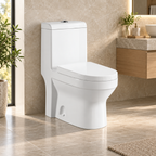Saniware WC-2095A 710mm One-Piece Washdown Toilet Bowl Sinki Tandas Bilik Mandi S-Trap 250mm / P-Trap 180mm Roughing-In