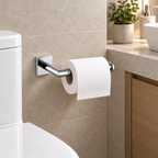 Onimi S3607C 155mm Wall-Mounted Polished Chrome Finish Toilet Paper Holder