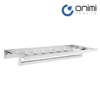 Onimi S1415M 625mm Wall-Mounted Matt Finish Towel Shelf with Towel Rail