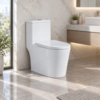 Saniware WC-9319 700mm One-Piece Washdown Toilet Bowl Sinki Tandas Bilik Mandi with UF Seat Cover S-Trap 250mm Roughing-In
