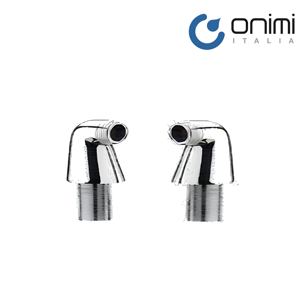 Onimi Q24 Pillar Stand Bath Shower Mixer – Chrome Deck Mounted Bath Mixer Pillar Legs