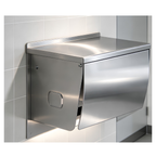 Onimi A138B 125 × 95 × 100mm Stainless Steel 304 Anti-Splash Exposed Single Toilet Paper Roll Holder – Wall Mounted
