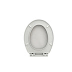 O Shape 450mm Soft Close Luton Seat & Cover Thin Profile - Replacement Seat & Cover For Luton