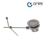 Onimi C01011 Pull Up Basin Waste with Lever Mechanism – Chrome