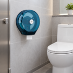 Saniware SWP-BF-1200/G 280mm Green Jumbo Roll Paper Dispenser Wall Mounted Toilet Tissue Holder Tisu Tandas for Commercial Toilet & Washroom