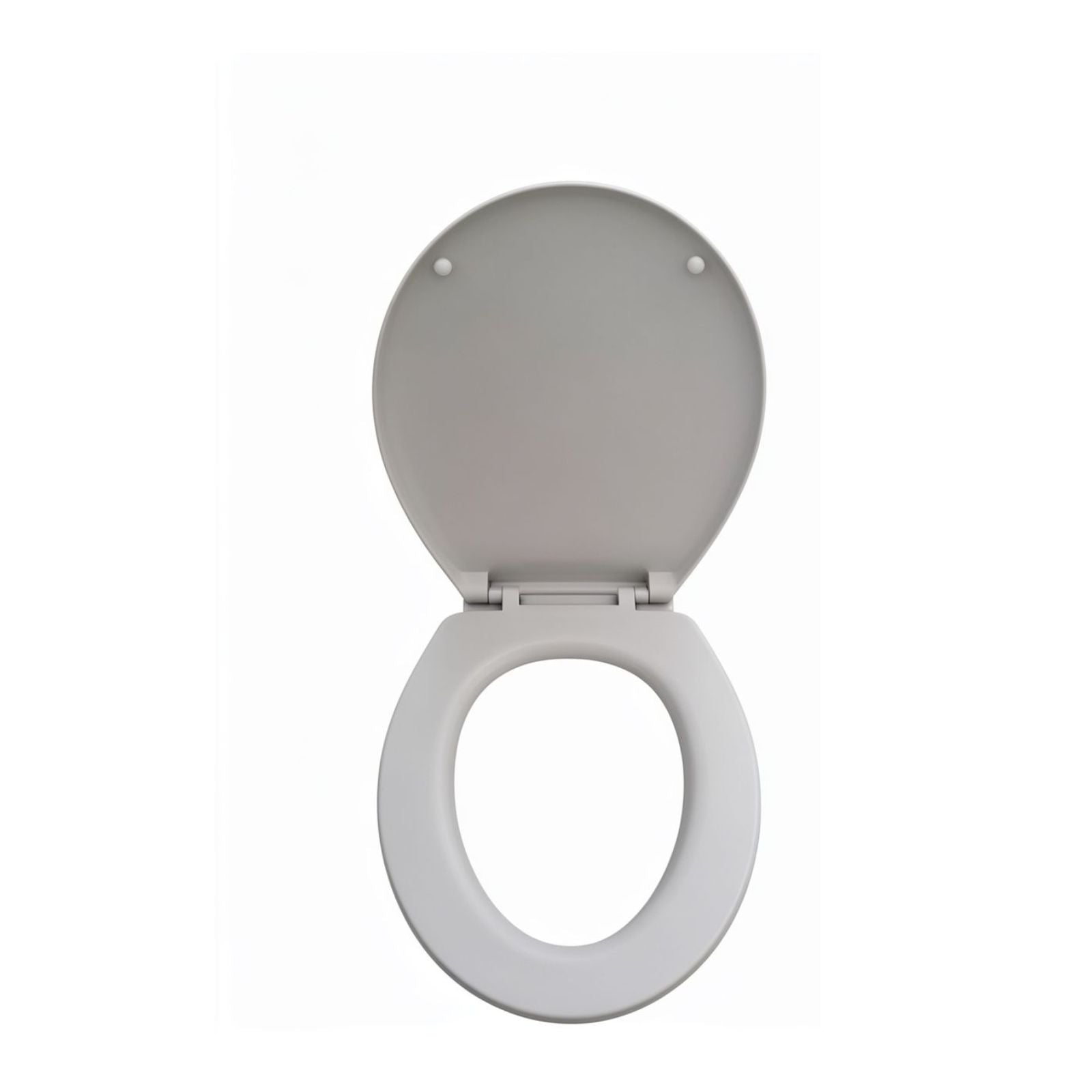 O Shape 450mm Soft Close Luton Seat & Cover Thin Profile - Replacement Seat & Cover For Luton