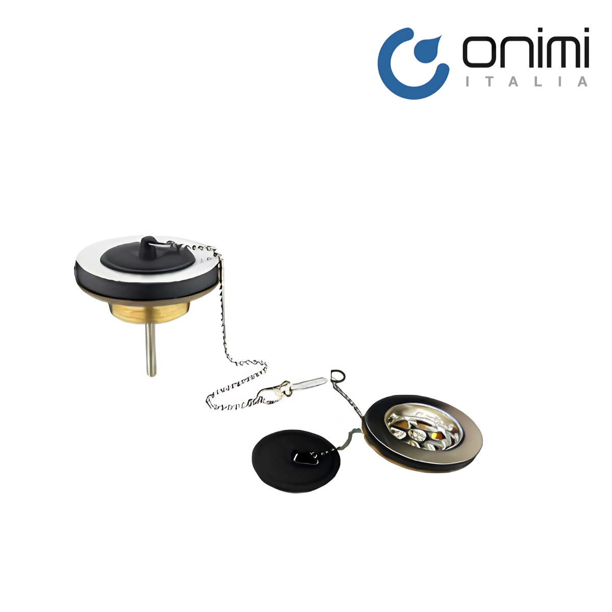 Onimi C01011 Pull Up Basin Waste with Lever Mechanism – Chrome