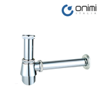 Onimi TP-B-C53012 Brass Bottle Trap 1 1/4" (32mm) Suitable For Chrome Finish Basin Trap