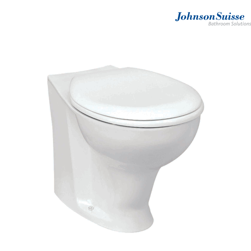 Sheffield with built-in-bidet Back to Wall Pedestal WC