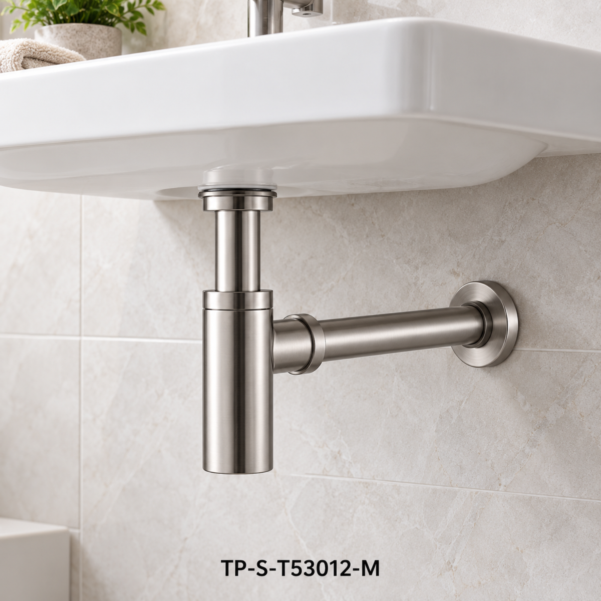 Onimi TP-S-T53012-M SS304 Bottle Trap 1 1/4" (32mm) – Matt Finish