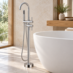 Arris Infinity ars - 73217 - C 1150mm Chrome Floor-Standing Bath Mixer Tap with Hand Shower