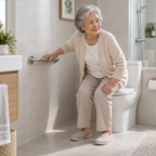 Saniware SUS304 Stainless Steel Bathroom Grab Bar Safety Support Handle Wall Mounted for Elderly Disabled Toilet Shower – 300mm / 450mm / 600mm