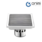 Onimi FT152-6 Stainless Steel Square Floor Tray / Floor Drain – 150mm