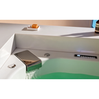 Eurano ERN 11025 Premium Whirlpool Massage Bathtub Light + Bubble Therapy 1400x600mm