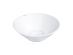DOCASA 234 435mm Ceramic White Counter Top Basin Sinki Tandas Bilik Mandi For Bathroom, Dining Area, And Outdoor