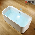 Eurano ERN 11303 Luxury 2-Person Whirlpool Bathtub (1600×780×600mm) LED Hydrotherapy Massage Spa Tub with Air Jets & Digital Control