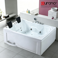 Eurano ERN 11330 L/R Luxury 3-Person Whirlpool Bathtub (1800×1200×740mm) ERN 11330(L/R) – LED Hydrotherapy Massage Spa Tub with Air Jets & Bubble System