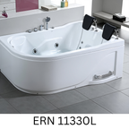 Eurano ERN 11330 L/R Luxury 3-Person Whirlpool Bathtub (1800×1200×740mm) ERN 11330(L/R) – LED Hydrotherapy Massage Spa Tub with Air Jets & Bubble System