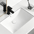 Saniware WB-310 510mm Ceramic White Under Counter Basin Sinki Tandas Bilik Mandi For Bathroom Vanity, Kitchen & Commercial Use