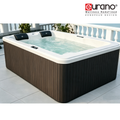 Eurano ERN 11993 Luxury Rectangular Hot Tub Spa (2100×1580×780mm) 22-Jet 2-Person Jacuzzi with Ozone Sterilization & Heater