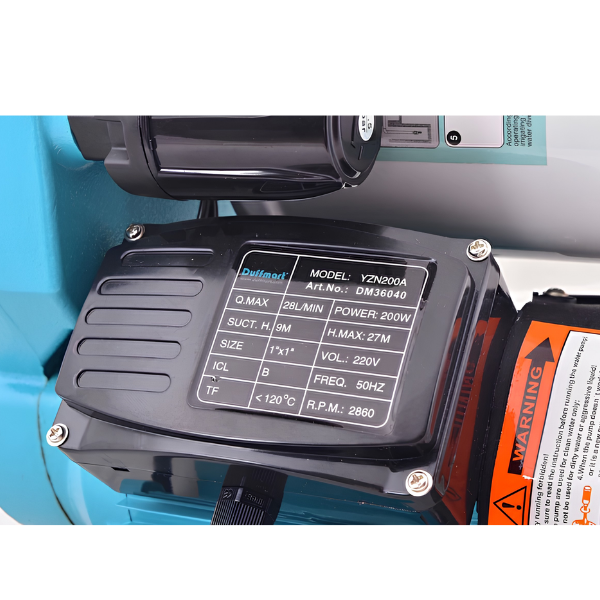 Polanox YZN200 200W Smart Automatic Self-Priming Water Booster Jet Pump – YZN Series