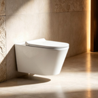 Saniware WC-354 565mm Ceramic Back-to-Wall Toilet Mangkuk Tandas Bilik Mandi P-Trap 180mm Roughing-In – White