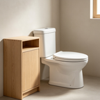 Asher C 118 S Close Coupled S-Trap 505mm 20 inch Single Flush Top Push Button with Non Soft Close Seat Cover Jamban Duduk