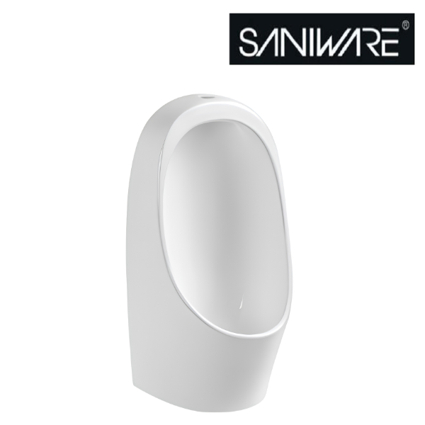 Saniware UB-609 White Ceramic Wall Hung Urinal Bowl 350 x 300 x 650mm For Bathroom use
