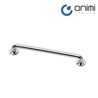 Onimi TR19/610 SS201 610mm Wall-Mounted Polished Stainless Steel Finish Single Towel Rail