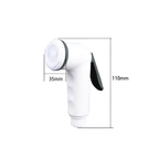 Saniware SBD-600263 White PVC Bidet Spray Set with Holder and Flexible Hose Suitable for: Toilets and Bathrooms Requiring Personal Hygiene and Rinsing