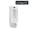 Saniware UB-611 White 1000mm Ceramic Wall-Hung Urinal Bowl 430 x 360 x 1000mm Tandas Lelaki Bilik Air Space-Saving Urinal For Commercial, Office & Public Washrooms
