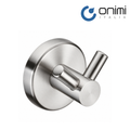 Onimi 2310 48mm Wall Mounted Matt Finish Stainless Steel Robe Hook