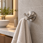 Onimi 2310 48mm Wall Mounted Matt Finish Stainless Steel Robe Hook