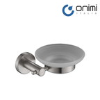 Onimi 2305 110mm Matt Stainless Steel Finish Wall-Mounted Soap Dish