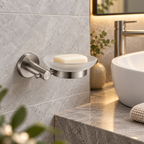 Onimi 2305 110mm Matt Stainless Steel Finish Wall-Mounted Soap Dish