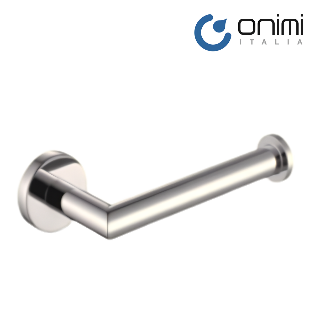 Onimi 2307B 155mm Wall-Mounted Matt Stainless Steel Finish Toilet Paper Holder