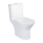 Docasa A360 P-trap 180mm S-Trap 200mm 250mm Bathroom One Piece Rimless Washdown WC Water Closet 1 Piece Jamban Duduk