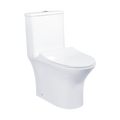 Docasa A400 P-trap 180mm S-Trap 100mm till 300mm Bathroom One Piece Rimless Washdown WC Water Closet 1Piece Jamban Duduk