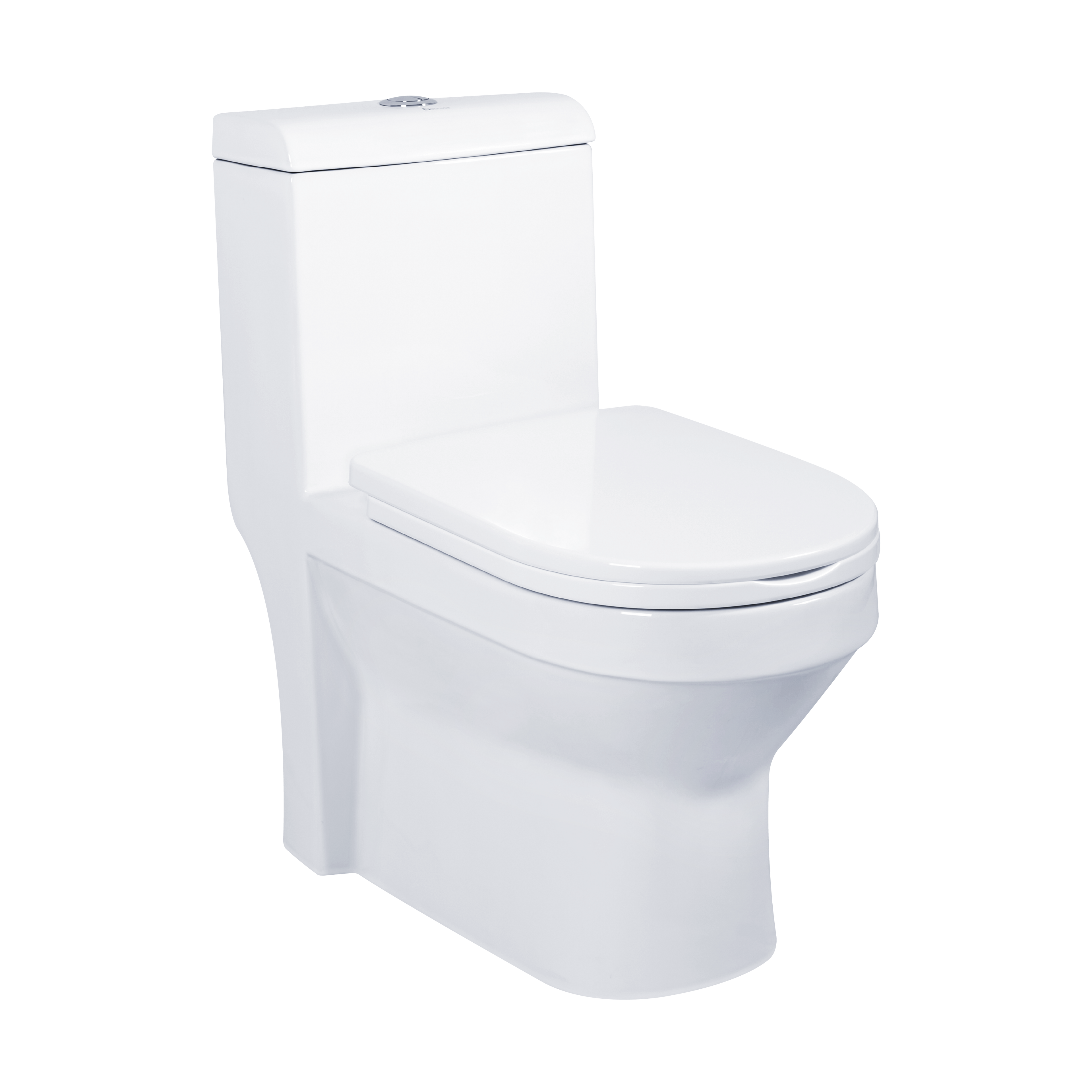 Docasa A890 P-trap 180mm S-Trap 250mm 300mm Bathroom One Piece Rimless Washdown WC Water Closet 1 Piece Jamban Duduk