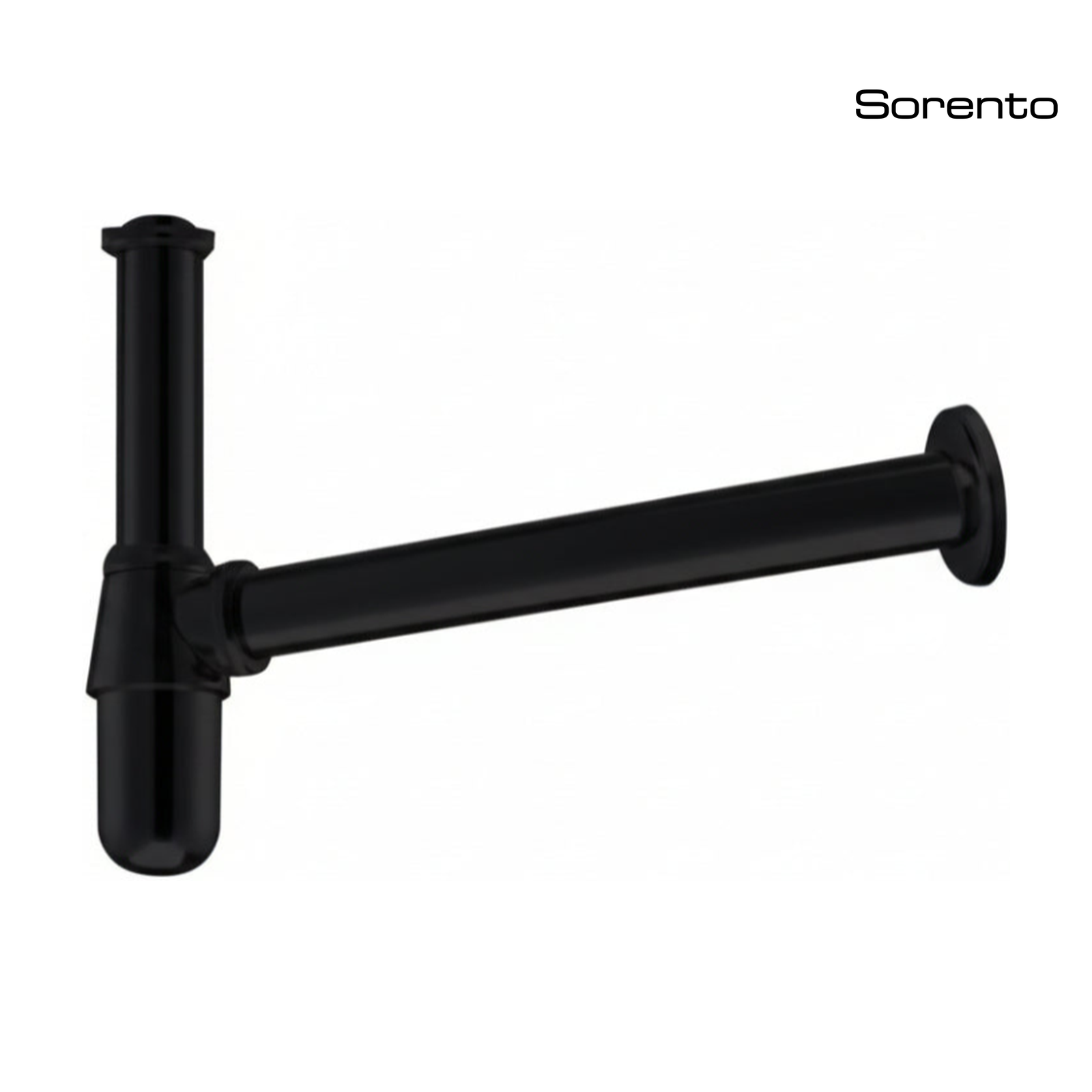 SORENTO BT012-BL7 Matte Black Basin Bottle Trap