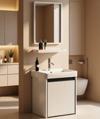 [Malaysia Day Special Bathroom Package] One-Piece Water Closet + 430mm Aluminium Basin Cabinet Set