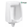 DOCASA WHU111/NZ Wall Hung Urinal Bowl comes with Cleasing Nozzle Top Inlet flush hole with Urinal Flush Valve Muslim
