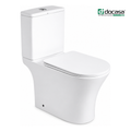 Docasa WD055 P-trap 180mm S-Trap 250mm Bathroom Closed Coupled Rimless Washdown WC Water Closet Jamban Duduk