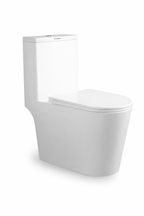Docasa A444 P-Trap 180mm S-Trap 100mm - 300mm Bathroom One Piece Tornado Rimless WC One Piece Jamban Duduk UF Solf Close