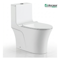 Docasa A343 P-trap 180mm S-Trap 250mm 300mm Bathroom One Piece Rimless Washdown WC Water Closet 1 Piece Jamban Duduk