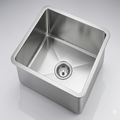 GLORY GL5545 550mm Stainless Steel 304 Kitchen Sink Undermount Single Bowl Matt Sinki Dapur