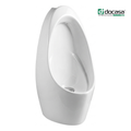 DOCASA WHU109 Wall Hung Urinal Bowl comes with Top Inlet pre-punch flush hole with Exposed Manual Urinal Flush Valve